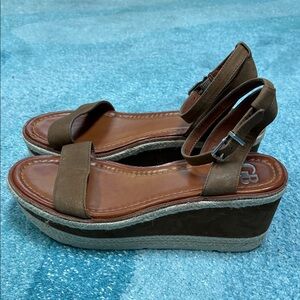 Gianni Bini Platform Strappy Sandals, Sz 8.5